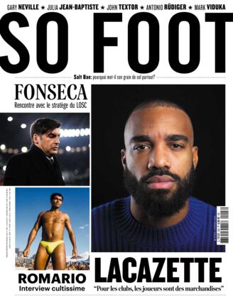 Couverture du magazine "So Foot" n°203