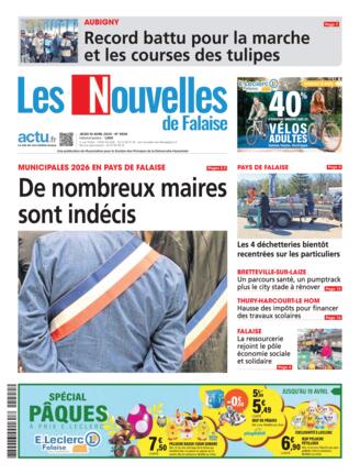 Couverture du magazine "Les Nouvelles de Falaise" n°20250410