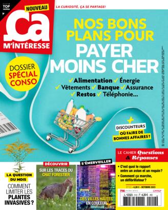 Couverture du magazine "Ca M'Intéresse" n°512