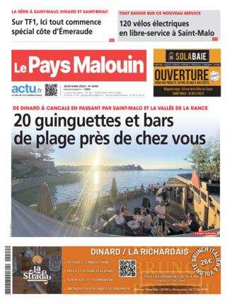 Couverture du magazine "Le Pays Malouin : Saint-Malo" n°20240509