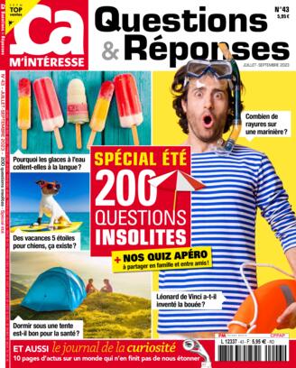 Couverture du magazine "Ça M’intéresse Question Réponse" n°43