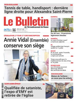 Couverture du magazine "Le Bulletin Darnetal" n°20240709