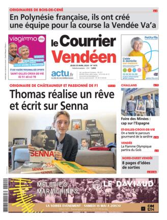 Couverture du magazine "Le Courrier Vendéen" n°20240425