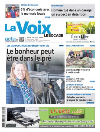 Couverture du magazine "La Voix - Le Bocage" n°20240425