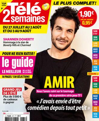 Couverture du magazine "Télé 2 Semaines" n°537