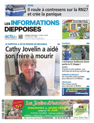 Couverture du magazine "Les Informations Dieppoises" n°20240426