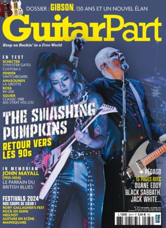 Couverture du magazine "Guitar Part" n°363