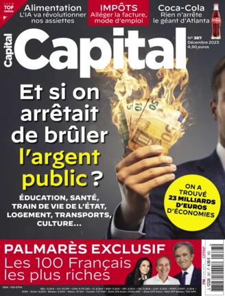 Couverture du magazine "Capital" n°387