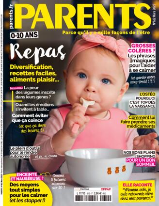 Couverture du magazine "Parents" n°612