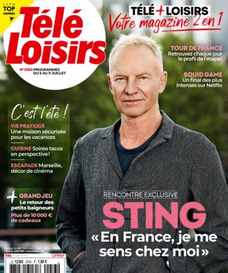 Couverture du magazine "Télé-Loisirs" n°2053