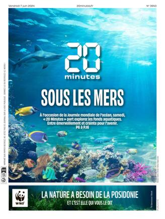 Couverture du magazine "20 Minutes" n°20240607