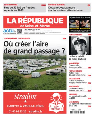 Couverture du magazine "La République de Seine-et-Marne C" n°20240429