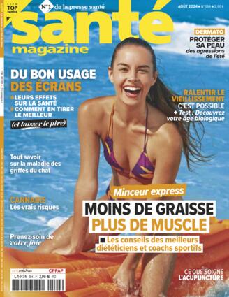 Couverture du magazine "Santé Magazine" n°584