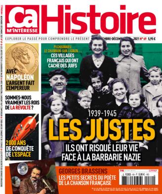 Couverture du magazine "Ca M'Intéresse Histoire" n°69