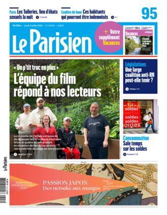 Couverture du magazine "LE PARISIEN 95" n°20240704