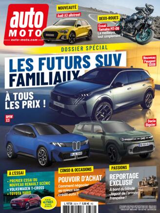 Couverture du magazine "Auto Moto Magazine" n°332