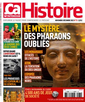 Couverture du magazine "Ca M'Intéresse Histoire" n°75