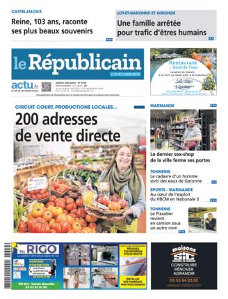 Couverture du magazine "Le Républicain Lot et Garonne" n°20240606