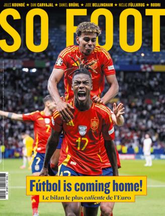 Couverture du magazine "So Foot" n°218