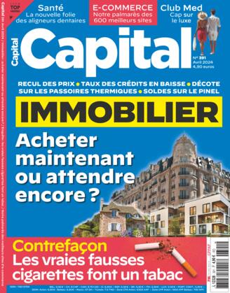 Couverture du magazine "Capital" n°391