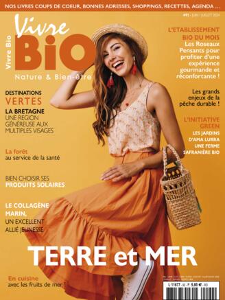 Couverture du magazine "Vivre Bio" n°92