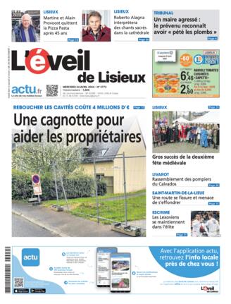 Couverture du magazine "L'Eveil de Lisieux" n°20240424