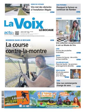 Couverture du magazine "La Voix - Le Bocage" n°20240801