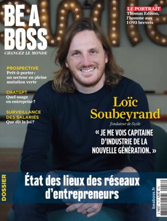 Couverture du magazine "Be a Boss" n°16