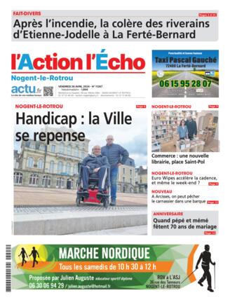 Couverture du magazine "L'Action Républicaine" n°20240426