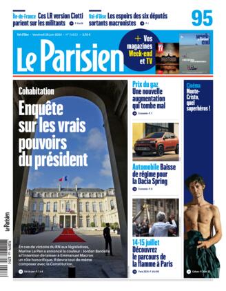 Couverture du magazine "LE PARISIEN 95" n°20240628