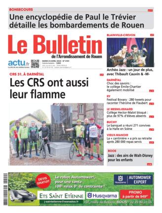 Couverture du magazine "Le Bulletin Darnetal" n°20240423