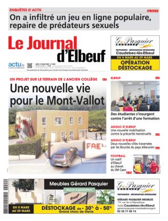 Couverture du magazine "Le Journal d'Elbeuf" n°20250313
