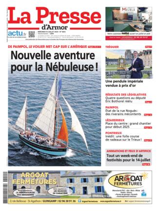 Couverture du magazine "La Presse d'Armor" n°20240710