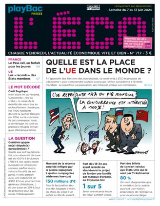 Couverture du magazine "L'ÉCO" n°717