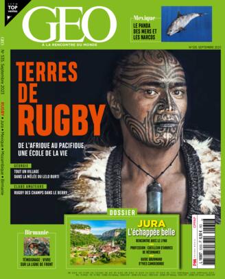 Couverture du magazine "GEO" n°535