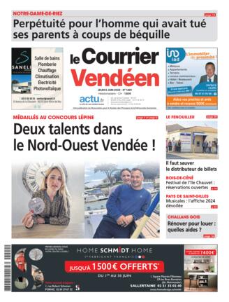 Couverture du magazine "Le Courrier Vendéen" n°20240606