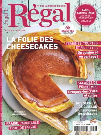 Couverture du magazine "Régal" n°119