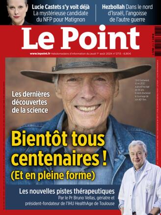 Couverture du magazine "Le Point" n°2713