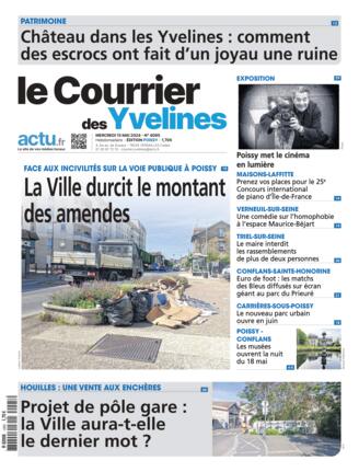 Couverture du magazine "Le Courrier des Yvelines Poissy" n°20240515