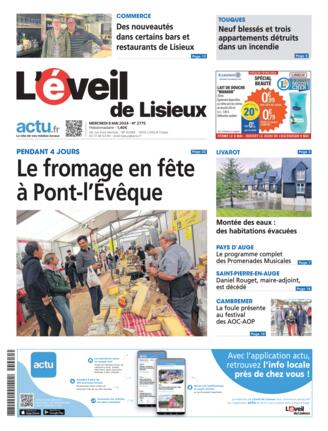 Couverture du magazine "L'Eveil de Lisieux" n°20240508
