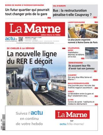 Couverture du magazine "La Marne : Marne-la-Vallée" n°20240515