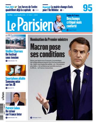 Couverture du magazine "LE PARISIEN 95" n°20240711