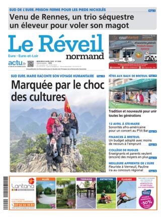 Couverture du magazine "Le Réveil Normand : Eure" n°20250409