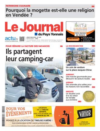 Couverture du magazine "Le Journal du Pays Yonnais" n°20240509