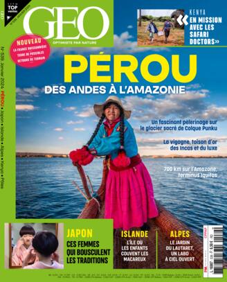 Couverture du magazine "GEO" n°539