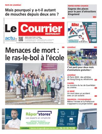 Couverture du magazine "Le Courrier Indépendant" n°20240704