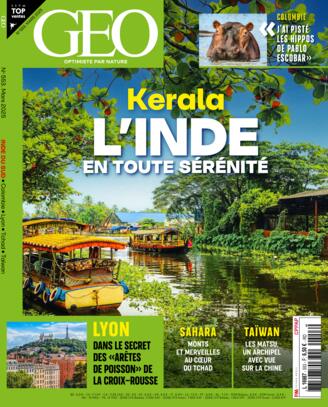 Couverture du magazine "GEO" n°553