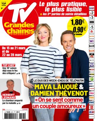 Couverture du magazine "Tv Grandes Chaines" n°547