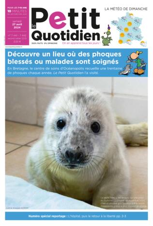 Couverture du magazine "Le Petit Quotidien" n°7442