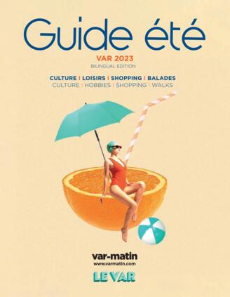 Couverture du magazine "Guide été VAR" n°2023
